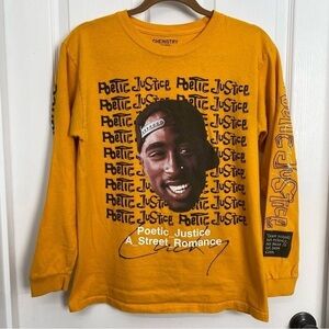 Chemistry Tupac Poetic Justice Long Sleeve Shirt Medium